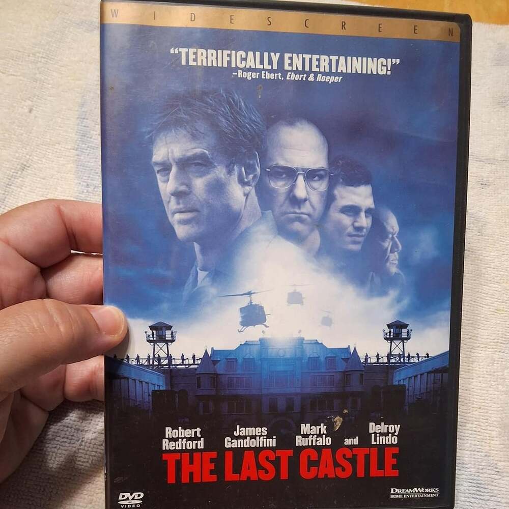 The Last Castle DVD Widescreen Edition Robert Redford James Gandolfini
